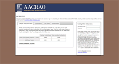 Desktop Screenshot of edge.aacrao.org