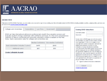 Tablet Screenshot of aacraoedge.aacrao.org